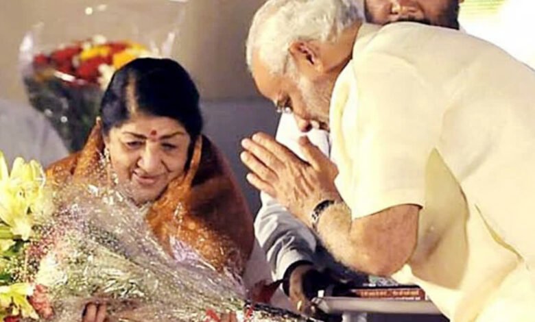 Bharat Ratna Lata Mangeshkar's birth anniversary: Prime Minister Modi paid emotional tribute, shared a special letter