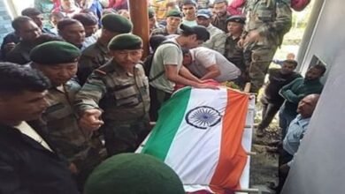 Pithoragarh: Soldier on leave dies in road accident, last rites performed with military honours