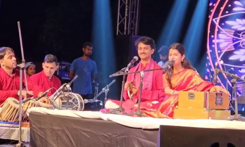 Maithili Thakur's wonderful performance at Kumaon Dwar Festival, the magic of classical music