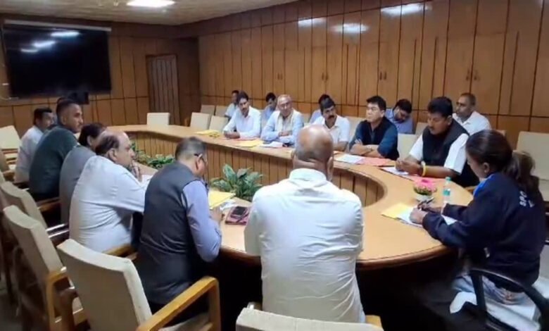 Sports Minister Rekha Arya held an important meeting regarding the preparations for the 38th National Games, emphasised on the appointment of foreign coaches and torch rally