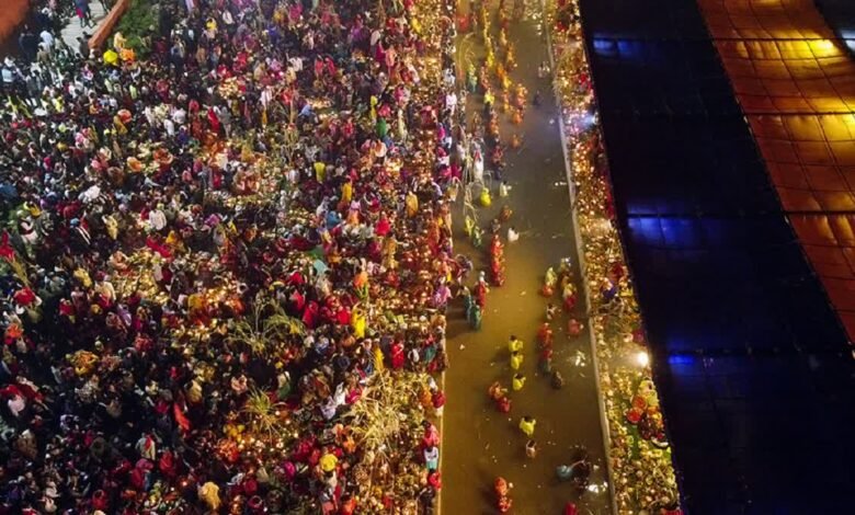 Chhath Puja organized in Birmingham, target of distribution of 6000 thekuas