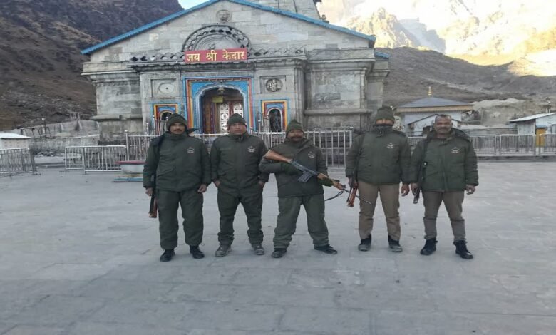 Kedarnath Dham: Security beefed up during winter, police deployed 24x7