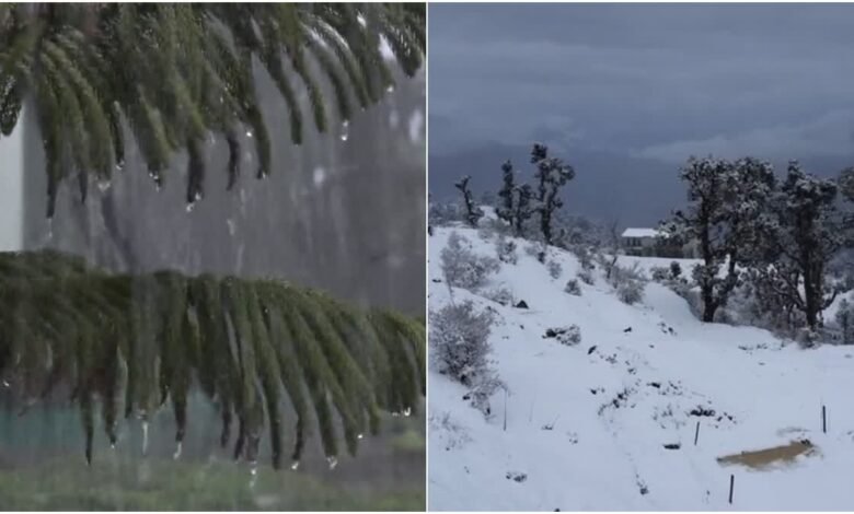 Dry cold increased trouble in Uttarakhand, possibility of rain and snowfall on 8-9 December