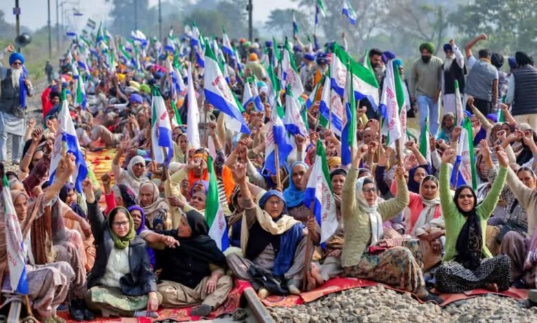 Punjab Bandh: Farmers protest demanding legal guarantee of MSP, public life affected