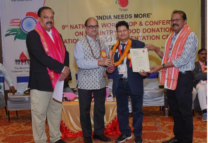 Anil Verma of Uttarakhand gets 'National Raktveer Award-2024': Created history by donating blood 155 times