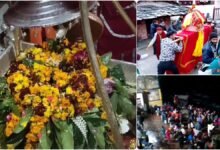 A huge crowd of devotees gathered on Makar Sankranti in Uttarkashi