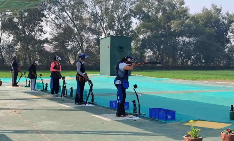 38th National Games: Excitement of Trap Shot Gun competition in Rudrapur, match for semi-final continues