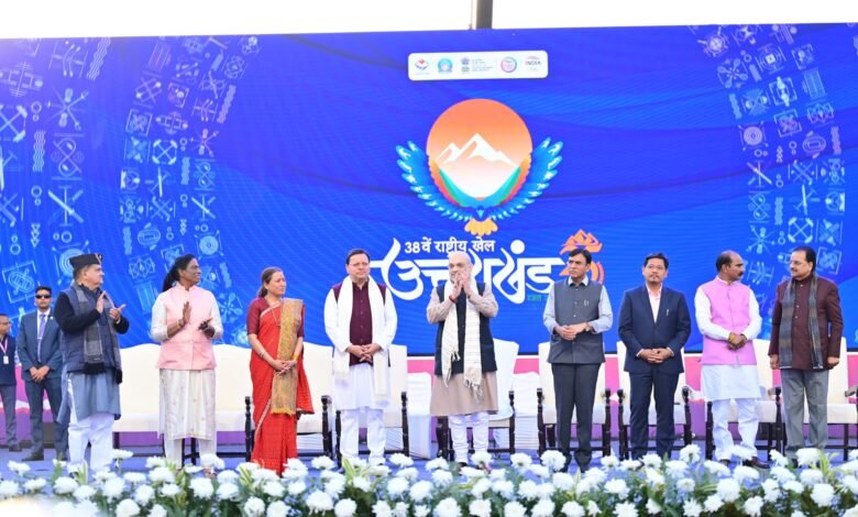Uttarakhand performed brilliantly in the 38th National Games, reached 7th position with 103 medals
