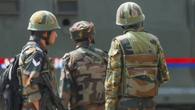 Encounter between security forces and terrorists in Kathua, 3 terrorists killed, 4 soldiers martyred