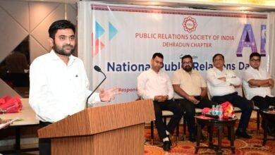 Akash Sharma Promotes Responsible AI Use in Public Relations at National PR Day 2025 Event in Dehradun