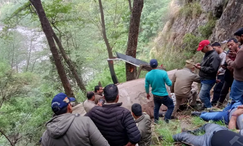 Helicopter accident in Uttarkashi, six out of seven killed