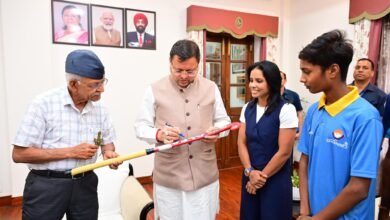 Vandana Kataria Hockey Stadium will not be renamed: CM Dhami confirmed, Vandana expressed satisfaction