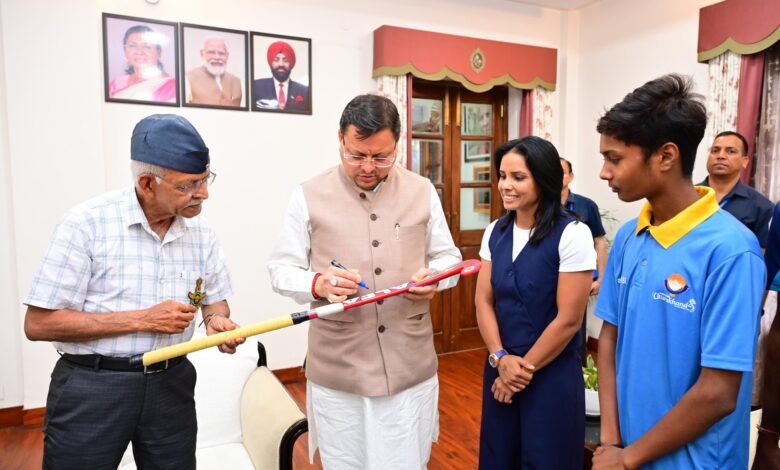 Vandana Kataria Hockey Stadium will not be renamed: CM Dhami confirmed, Vandana expressed satisfaction