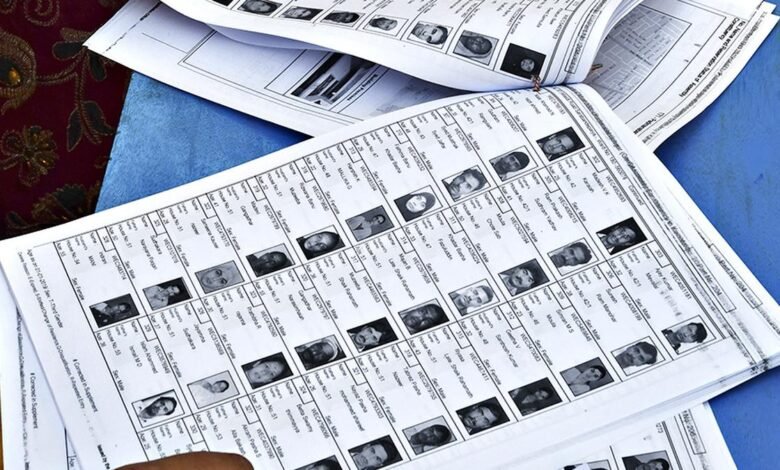 Election Commission's big step: Will improve voter list with death registration data and make Voter Slip more user-friendly