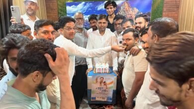 Youth organized a grand event on Rahul Gandhi's birthday, cheers for the 'people's leader' echoed
