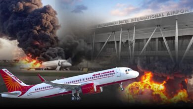 Boeing 787 Dreamliner going from Ahmedabad to London met with an accident, 242 passengers were on board