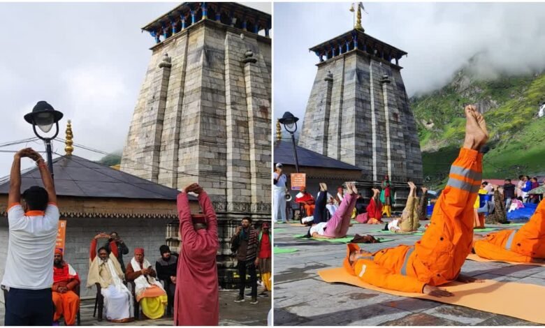 A confluence of faith and health in the lap of Himalayas, ITBP soldiers also participate
